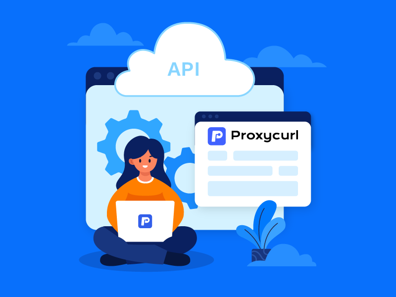 Proxycurl API Illustration